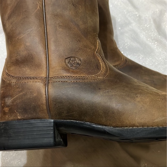 Ariat Heritage Roper Western Leather Country Boot - Picture 10 of 12